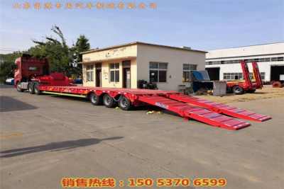 四川地区11米长挖机运输 低平板车挂车厂价格与货物打包服务全解析